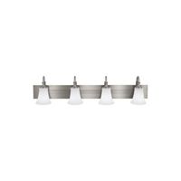  Barrington 4 or More Bulb Bathroom Lighting - Brushed Steel