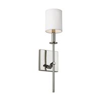  Hewitt 1 Bulb Wall Sconce - Polished Nickel