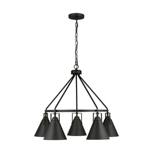 GL3001505112 Insdale Mid Sized Chandelier Chandelier - Midnight Black