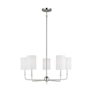 GL3109305EN962 Foxdale Mid Sized Chandelier Chandelier - Brushed Nickel