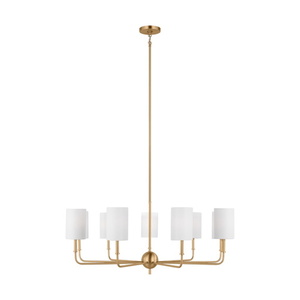 GL3109309EN848 Foxdale Large Foyer Chandelier Chandelier - Satin Brass