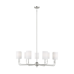 GL3109309EN962 Foxdale Large Foyer Chandelier Chandelier - Brushed Nickel