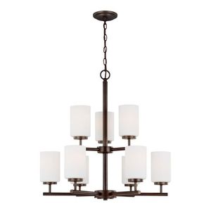 GL31162EN3710 Oslo Mid Sized Chandelier Chandelier - Bronze