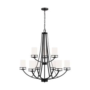 GL3121609112 Robie  Chandelier - Midnight Black