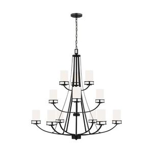 GL3121612112 Robie Mini Chandelier - Midnight Black