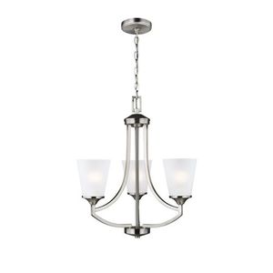 GL3124503962 Hanford Mini Chandelier - Brushed Nickel