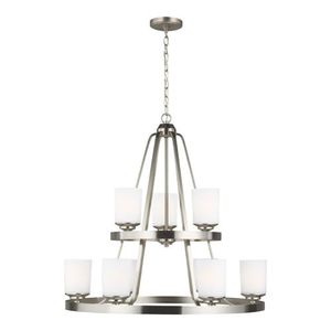 GL3130709962 Kemal Mini Chandelier - Brushed Nickel