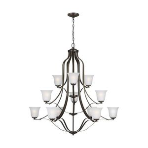 GL3139012782 Emmons Mid Sized Chandelier Chandelier - Heirloom Bronze