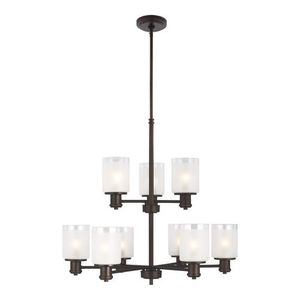 GL3139809710 Norwood Mid Sized Chandelier Chandelier - Bronze