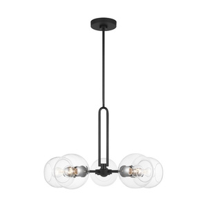 GL3155705112 Codyn Mid Sized Chandelier Chandelier - Midnight Black