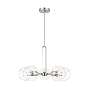 GL3155705962 Codyn Mid Sized Chandelier Chandelier - Brushed Nickel