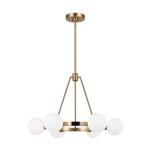 GL3161606848 Clybourn Mid Sized Chandelier Chandelier - Satin Brass