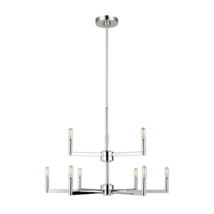 GL316420905 Fullton Mid Sized Chandelier Chandelier - Chrome