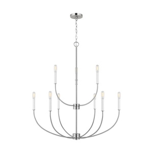 GL3167109962 Greenwich Mid Sized Chandelier Chandelier - Brushed Nickel