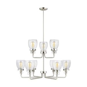 GL3214509962 Belton Mid Sized Chandelier Chandelier - Brushed Nickel