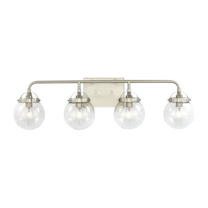 GL4000404962 Bryce 4 or More Bulb Bathroom Lighting - Brushed Nickel