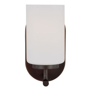 GL41160EN3710 Oslo 1 Bulb Wall Sconce - Bronze