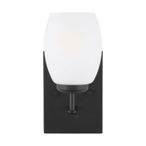 GL4118501112 Catlin 1 Bulb Wall Sconce - Midnight Black