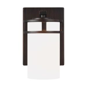 GL4121601EN3710 Robie 1 Bulb Wall Sconce - Bronze