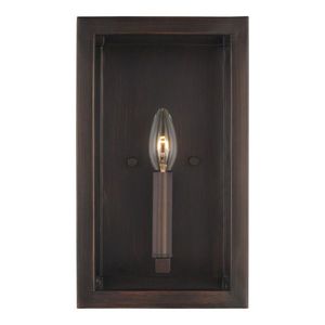 GL4134501710 Moffet Street 1 Bulb Wall Sconce - Bronze