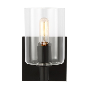 GL4164201112 Fullton 1 Bulb Wall Sconce - Midnight Black