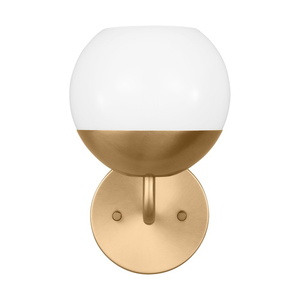 GL4168101EN3848 Alvin 1 Bulb Wall Sconce - Satin Brass