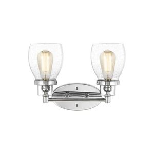 GL441450205 Belton 2 Bulb Bathroom Lighting - Chrome GL441450205 Belton 2 Bulb Bathroom Lighting - Chrome