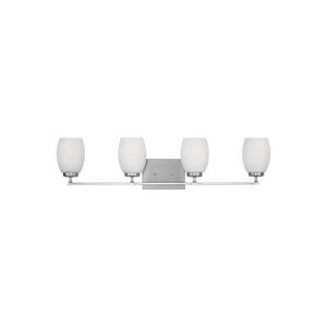 GL4418504EN3962 Catlin 4 or More Bulb Bathroom Lighting - Brushed Nickel