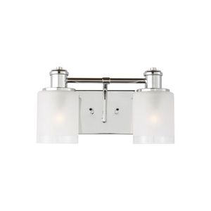 GL443980205 Norwood 2 Bulb Bathroom Lighting - Chrome