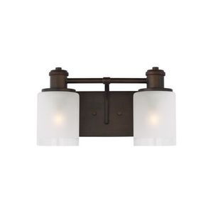 GL4439802710 Norwood 2 Bulb Bathroom Lighting - Bronze