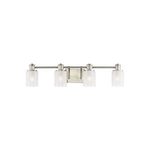 GL4439804962 Norwood 4 or More Bulb Bathroom Lighting - Brushed Nickel