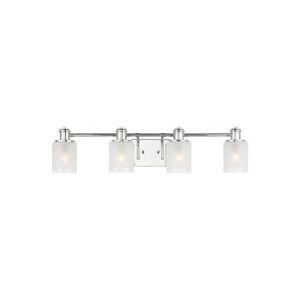 GL4439804EN305 Norwood 4 or More Bulb Bathroom Lighting - Chrome