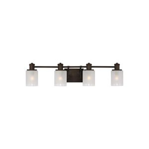 GL4439804EN3710 Norwood 4 or More Bulb Bathroom Lighting - Bronze