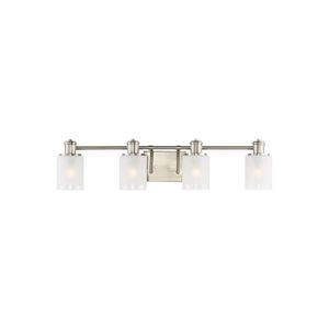 GL4439804EN3962 Norwood 4 or More Bulb Bathroom Lighting - Brushed Nickel