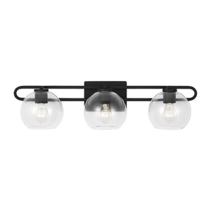 GL4455703112 Codyn 3 Bulb Bathroom Lighting - Midnight Black