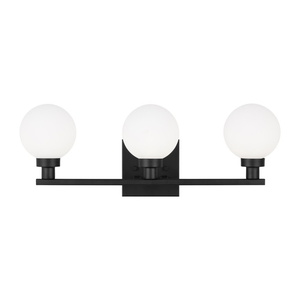 GL4461603112 Clybourn 3 Bulb Bathroom Lighting - Midnight Black