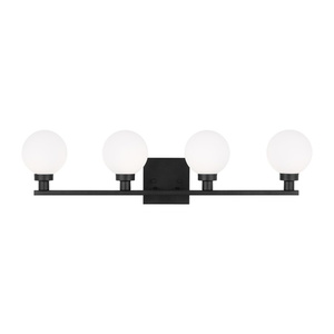 GL4461604112 Clybourn 4 or More Bulb Bathroom Lighting - Midnight Black