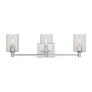 GL446420305 Fullton 3 Bulb Bathroom Lighting - Chrome