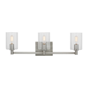 GL4464203962 Fullton 3 Bulb Bathroom Lighting - Brushed Nickel