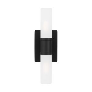 GL4465002112 Keaton 2 Bulb Bathroom Lighting - Midnight Black GL4465002112 Keaton 2 Bulb Bathroom Lighting - Midnight Black