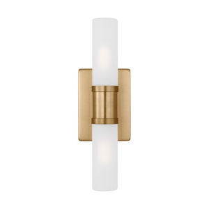 GL4465002848 Keaton 2 Bulb Bathroom Lighting - Satin Brass