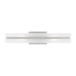 GL4554302EN3962 Dex 2 Bulb Bathroom Lighting - Brushed Nickel