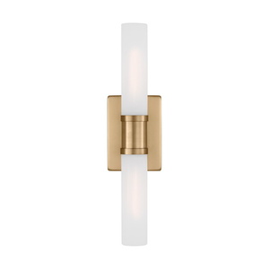 GL4565002848 Keaton 2 Bulb Bathroom Lighting - Satin Brass