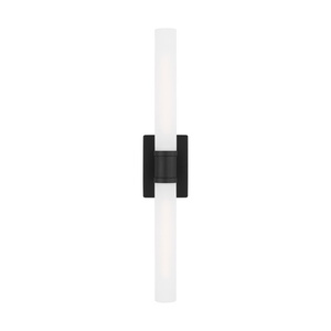 GL4665002112 Keaton 2 Bulb Bathroom Lighting - Midnight Black