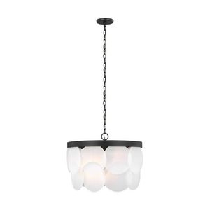 GL5102506112 Mellita Down Light Pendant Light - Midnight Black