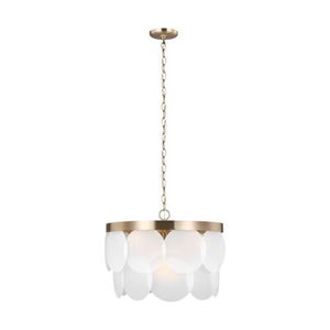 GL5102506EN848 Mellita Down Light Pendant Light - Satin Brass