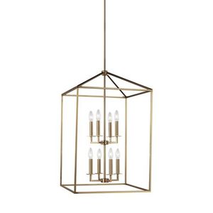 GL5115008848 Perryton Entrance / Foyer Pendant Light - Satin Brass