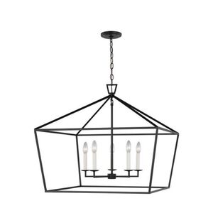 GL5692605112 Dianna Down Light Pendant Light - Midnight Black