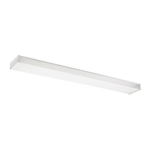 GL5913291S15 Drop Lens LED Flush Mount Ceiling Light - White