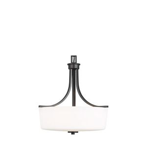 GL6528803EN3112 Kemal Up Light Pendant Light - Midnight Black